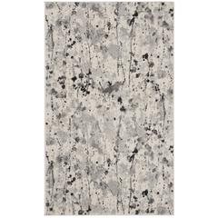 EVOKE, IVORY / GREY, 3' X 5', Area Rug, EVK284F-3