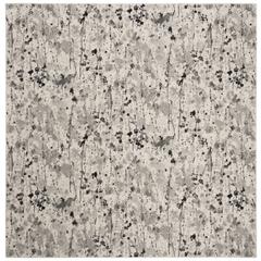 EVOKE, IVORY / GREY, 6'-7" X 6'-7" Square, Area Rug, EVK284F-7SQ