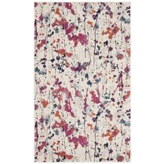 EVOKE, IVORY / RED, 3' X 5', Area Rug