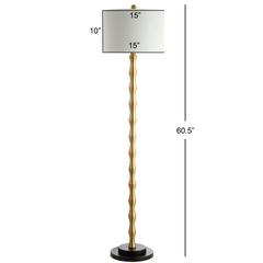Kolten Floor Lamp, Antique Brass