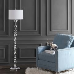 Wilhelmina Floor Lamp, Chrome