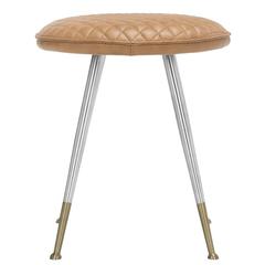 BRINLEY 30"H MID CENTURY MODERN STOOL, FOX1704A