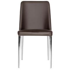 BALTIC 18''H LEATHER SIDE CHAIR, FOX2012D-SET2