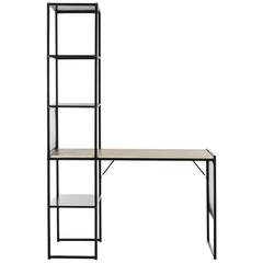 ABA 46''W CORNER WRITING DESK W/ STORAGE