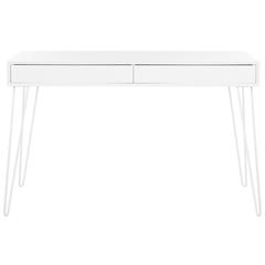 CADE MID CENTURY RETRO TWO DRAWER DESK