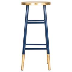 EMERY DIPPED GOLD LEAF BAR STOOL, FOX3230A