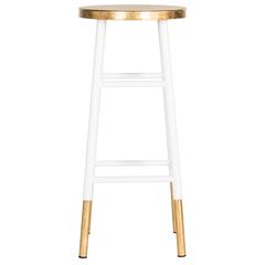 EMERY DIPPED GOLD LEAF BAR STOOL, FOX3230D