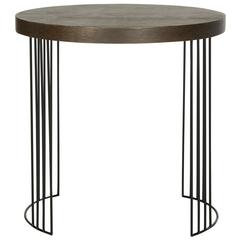 KELLY MID CENTURY SCANDINAVIAN WOOD SIDE TABLE
