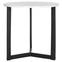 LEONARD MID CENTURY MODERN WOOD END TABLE, FOX4213B