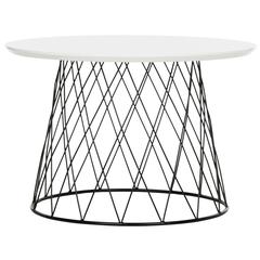 ROPER RETRO MID CENTURY LACQUER END TABLE