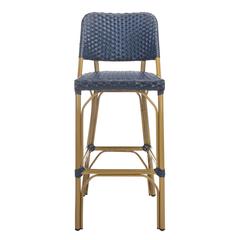 Deltana Bar Stool Navy (Indoor/Outdoor), Navy