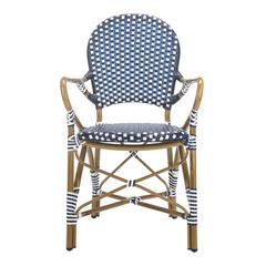 Hooper Indoor-Outdoor Stacking Arm Chair