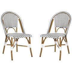 Salcha Indoor-Outdoor French Bistro Stacking Side Chair