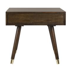 LEVINSON GOLD CAP END TABLE