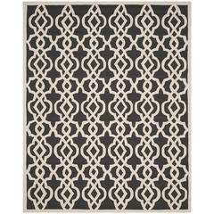 FOUR SEASONS, ANTHRACITE / IVORY, 8' X 10', Area Rug