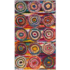 FIESTA SHAG, MULTI, 3' X 5', Area Rug, FSG359M-3