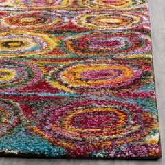 FIESTA SHAG, MULTI, 4' X 6', Area Rug, FSG359M-4