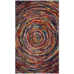 FIESTA SHAG, MULTI, 3' X 5', Area Rug, FSG360M-3