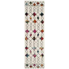 FIESTA SHAG, CREAM / MULTI, 2'-3" X 8', Area Rug, FSG361A-28