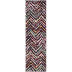 FIESTA SHAG, MULTI, 2'-3" X 8', Area Rug, FSG363M-28
