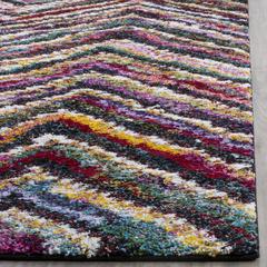 FIESTA SHAG, MULTI, 3' X 5', Area Rug, FSG363M-3