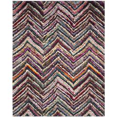 FIESTA SHAG, MULTI, 8' X 10', Area Rug, FSG363M-8