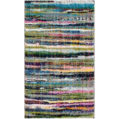 FIESTA SHAG, MULTI, 3' X 5', Area Rug, FSG367M-3
