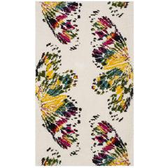 FIESTA SHAG, CREAM / MULTI, 3' X 5', Area Rug, FSG368A-3