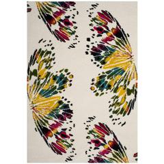 FIESTA SHAG, CREAM / MULTI, 4' X 6', Area Rug, FSG368A-4