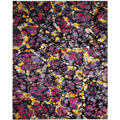 FIESTA SHAG, LAVANDER / MULTI, 8' X 10', Area Rug
