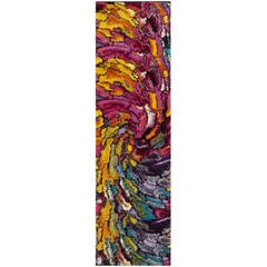 FIESTA SHAG, MULTI, 2'-3" X 8', Area Rug, FSG373M-28