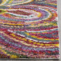 FIESTA SHAG, MULTI, 4' X 6', Area Rug, FSG383M-4