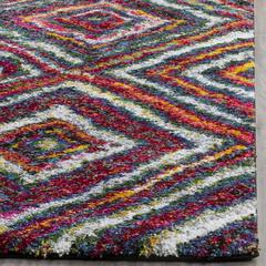 FIESTA SHAG, MULTI, 4' X 6', Area Rug, FSG384M-4