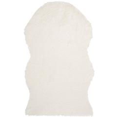 FAUX SHEEP SKIN, IVORY, 3' X 5', Area Rug, FSS115A-3
