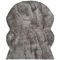 FAUX SHEEP SKIN, GREY, 8' X 10', Area Rug, FSS115D-8