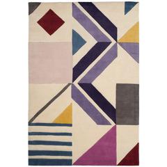 FIFTH AVENUE, IVORY / PURPLE, 4' X 6', Area Rug