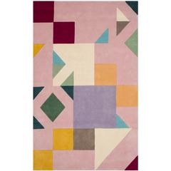 FIFTH AVENUE, PINK / MULTI, 5' X 8', Area Rug