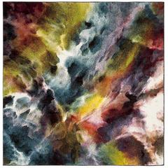 GALAXY, MULTI, 5'-3" X 5'-3" Square, Area Rug