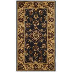 GOLDEN JAIPUR, BLACK / GOLD, 2'-3" X 4', Area Rug