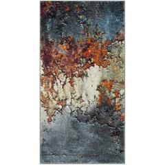 GLACIER, BLUE / MULTI, 2'-7" X 5', Area Rug, GLA125B-3