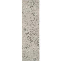 GLAMOUR, GREY, 2'-3" X 8', Area Rug