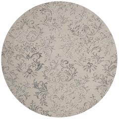 GLAMOUR, GREY, 6' X 6' Round, Area Rug