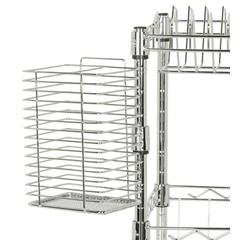 DARINA ADJUSTABLE CHROME WIRE DISH RACK (17.7 in. W x 9.8 in. D x 11.8 in. H)