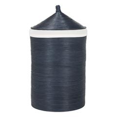 WELLINGTON RATTAN STORAGE HAMPER WITH LINER, HAC6501B