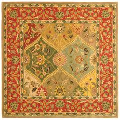HERITAGE, MULTI, 6' X 6' Square, Area Rug, HG111A-6SQ