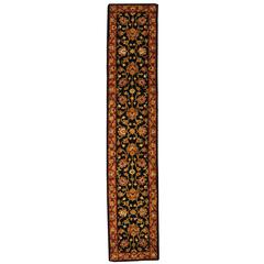 HERITAGE, BLACK / RED, 2'-3" X 12', Area Rug