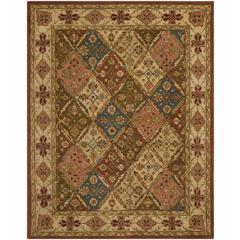 HERITAGE, BEIGE / BEIGE, 7'-6" X 9'-6", Area Rug