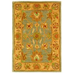 HERITAGE, BLUE / BEIGE, 2' X 3', Area Rug, HG343B-2