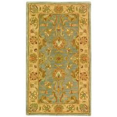 HERITAGE, BLUE / BEIGE, 2'-3" X 4', Area Rug, HG343B-24