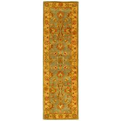 HERITAGE, BLUE / BEIGE, 2'-3" X 8', Area Rug, HG343B-28
